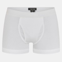 боксерки,мъжко,бельо,tom,ford,men,s,fitted,soft,breathable,slim,boxer,briefs,white,100