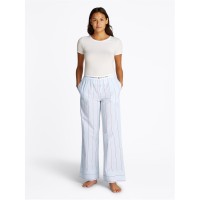 панталони,дамски,пижами,tommy,hilfiger,poplin,pants,(ext.,size),strp,swt,blu