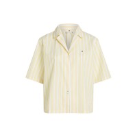 дамски,пижами,tommy,hilfiger,ss,poplin,shirt,strp,ctrnlla