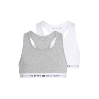 бюстие,tommy,hilfiger,tommy,hilfiger,2,pk,bralette,white,grey,owv