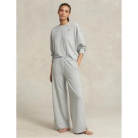 пижама,дамски,пижами,polo,ralph,lauren,french,terry,2,piece,pyjama,set,grey
