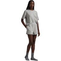 пижама,дамски,пижами,polo,ralph,lauren,short,sleeve,pyjama,set,grey