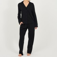 дамска,пижама,дамски,пижами,brave,soul,ladies,black,pyjama,set,black