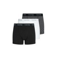 боксерки,мъжко,лятно,бельо,calvin,klein,cotton,stretch,boxer,shorts,blk,wht,strpe
