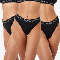 дамско,бельо,jack,wills,deptford,multipack,thong,3,pack,black