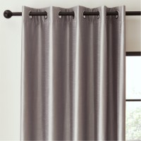 домашни,потреби,обзавеждане,и,меки,мебели,catherine,lansfield,faux,silk,blackout,thermal,eyelet,curtains,silver,grey