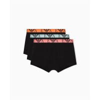 боксерки,мъжко,лятно,бельо,мъжко,бельо,emporio,armani,men's,trunks,black