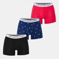 боксерки,аксесоари,на,разпродажба,мъжко,бельо,polo,ralph,lauren,men's,3,pack,boxer,trunks,nvy,aop,red,blk