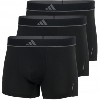 боксерки,мъжко,бельо,adidas,active,micro,flex,trunk,3pk,black