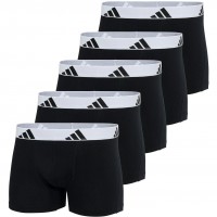 боксерки,мъжко,бельо,adidas,trunk,5pk,black