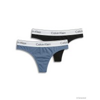 аксесоари,на,разпродажба,дамско,бельо,calvin,klein,women's,modal,thong,black,blu,tulip