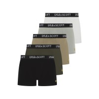боксерки,мъжко,бельо,lyle,and,scott,men,s,trunk,clothing,grey,multi