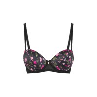 аксесоари,на,разпродажба,ted,baker,ted,bak,hly,mway,bra,ld71,black,floral