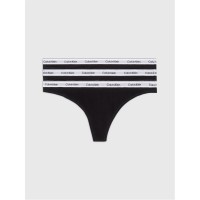 дамски,пижами,дамско,бельо,calvin,klein,3,pack,thongs,black