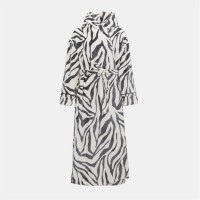 дамски,пижами,biba,biba,cosy,maxi,robe,ladies,grey,zebra
