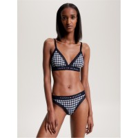 дамско,бельо,tommy,hilfiger,thong,print,gingham