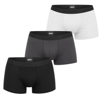боксерки,boss,hbw,3pmonogramtrunk,sn00,blk,chrc,gry993