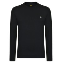 тениска,мъжки,тениски,polo,ralph,lauren,men's,long,sleeve,t,shirt,black,white
