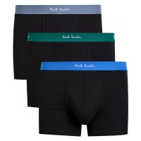 боксерки,мъжко,бельо,paul,smith,men,s,cotton,low,rise,trunks,3,pack,black,and,other