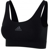 дамско,бельо,adidas,sport,active,seamless,micro,stretch,scoop,lounge,bra,black