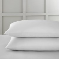 спално,бельо,и,комплекти,bianca,400,tc,cotton,sateen,standard,pillowcase,pair,dove,grey