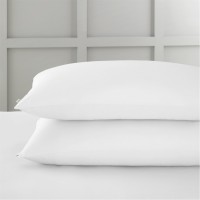 спално,бельо,и,комплекти,bianca,400,tc,cotton,sateen,standard,pillowcase,pair,white