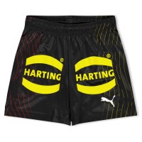 детски,анцуг,детски,къси,панталони,puma,unisex,kids,shorts,with,sponsor,woven,tracksuit,black,red