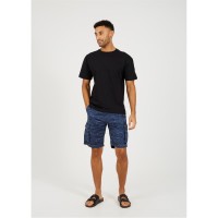 къси,панталони,мъжки,къси,панталони,brave,soul,palm,tree,print,shorts,navy,print
