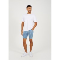 къси,панталони,мъжки,къси,панталони,brave,soul,stripe,denim,shorts,blue,navy