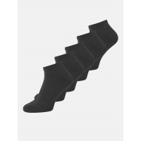 мъжки,чорапи,мъжки,чорапи,jack,and,jones,5,pack,dongo,ankle,socks,mens,black