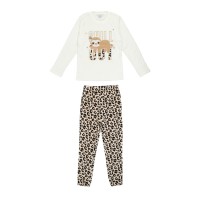 детски,пижами,miso,girls,sloth,twosie,cream