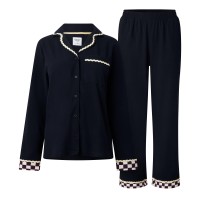 дамски,пижами,chelsea,peers,chelsp,button,up,pj,ld64,good,n,navy