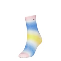 дамски,чорапи,дамски,чорапи,tommy,hilfiger,women,s,logo,gradient,crew,socks,multicolor