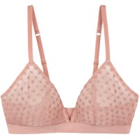 бюстие,аксесоари,на,разпродажба,wolford,women's,sheer,lace,non,wired,triangle,bralette,pink