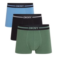 боксерки,dkny,mens,3,pack,trunks,carmel,green,black,blu