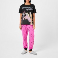 дамска,пижама,дамски,пижами,дамски,стоки,с,аним.,герои,character,ladies,disney,villans,short,sleeve,pj,set,disney