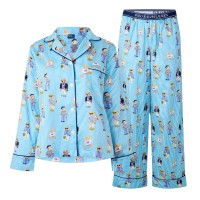 дамска,пижама,дамски,пижами,polo,ralph,lauren,women,s,madison,long,sleeve,pyjama,set,mist,bear