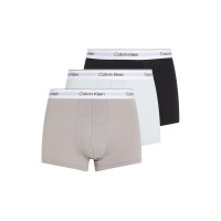 боксерки,мъжко,бельо,calvin,klein,3,pack,modern,cotton,trunks,gry,wht,nvypsw