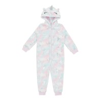 пижама,бебешки,облекла,детски,пижами,miso,girls,unicorn,foil,print,onesie,white