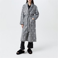 рокля,дамски,пижами,dkny,frosted,logo,dressing,gown,grhtrheo