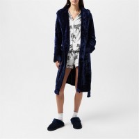 рокля,дамски,пижами,chelsea,peers,women's,fluffy,dressing,gown,navy