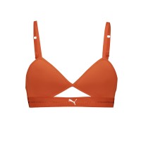 дамско,бюстие,puma,women,s,peek,a,boo,triangle,bralette,flame,orange