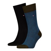 чорапи,на,разпродажба,всички,чорапи,мъжки,чорапи,tommy,hilfiger,sock,2p,bird,sn99,dark,brown