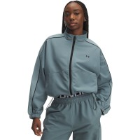 дамски,полари,дамски,палта,и,якета,размер+,under,armour,women,s,rival,woven,1,4,zip,fleece,blue