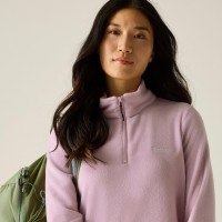 дамски,полари,regatta,womens,1,4,zip,fleece,powder,lilac