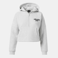 поларена,блуза,дамски,полари,usa,pro,usapro,oversized,1,2,zip,fleece,top,light,grey,marl