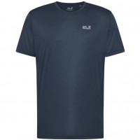 тениска,jack,wolfskin,men,s,short,sleeve,performance,t,shirt,blue