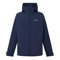 непромокаемо,яке,мъжки,водоустойчиви,jack,wolfskin,men,s,waterproof,jacket,blue