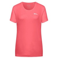 тениска,дамски,тениски,дамски,топове,jack,wolfskin,tech,tee,ld53,coral