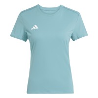 adidas,adizero,running,t,shirt,womens,powder,teal